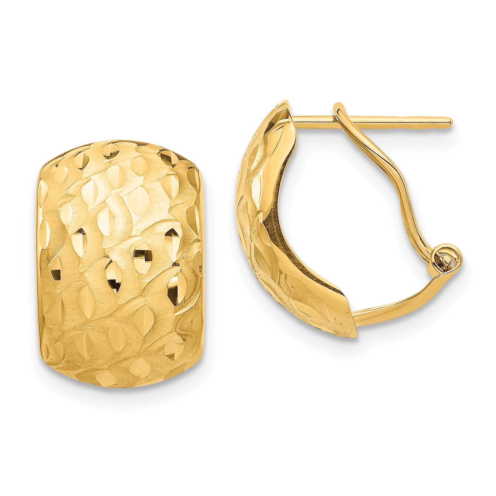 Ladies 14K Yellow selling Gold Textured