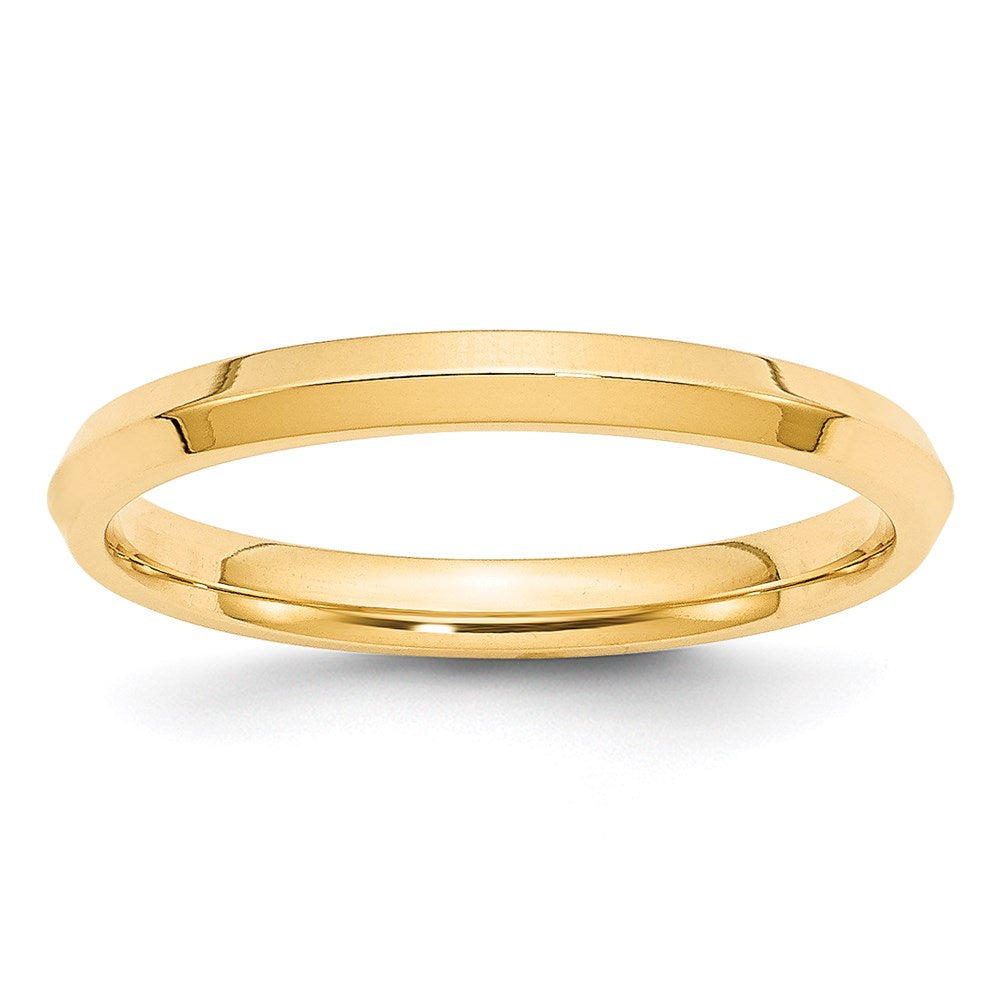18K Yellow Gold 2.5mm Comfort Fit Wedding Ring
