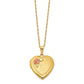 10k Tri Color w/ 12k Accents and 14k Gold-filled Chain Black Hills Locket