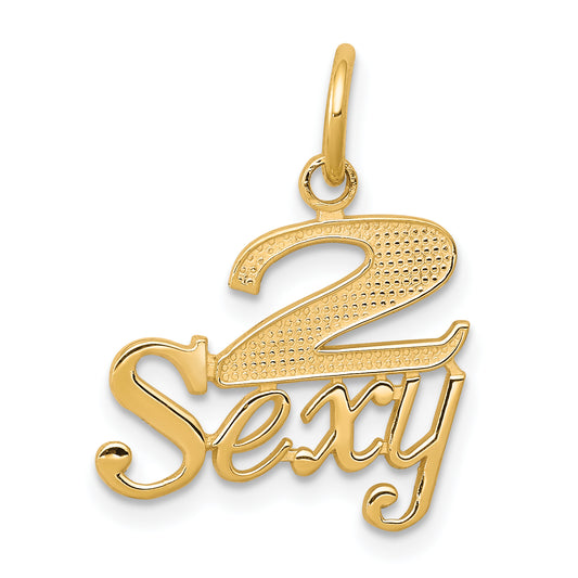 10k Yellow Gold Talking - 2 SEXY Charm