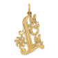 10k Yellow Gold #1 MOM Charm