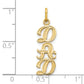 10k Yellow Gold DAD Charm