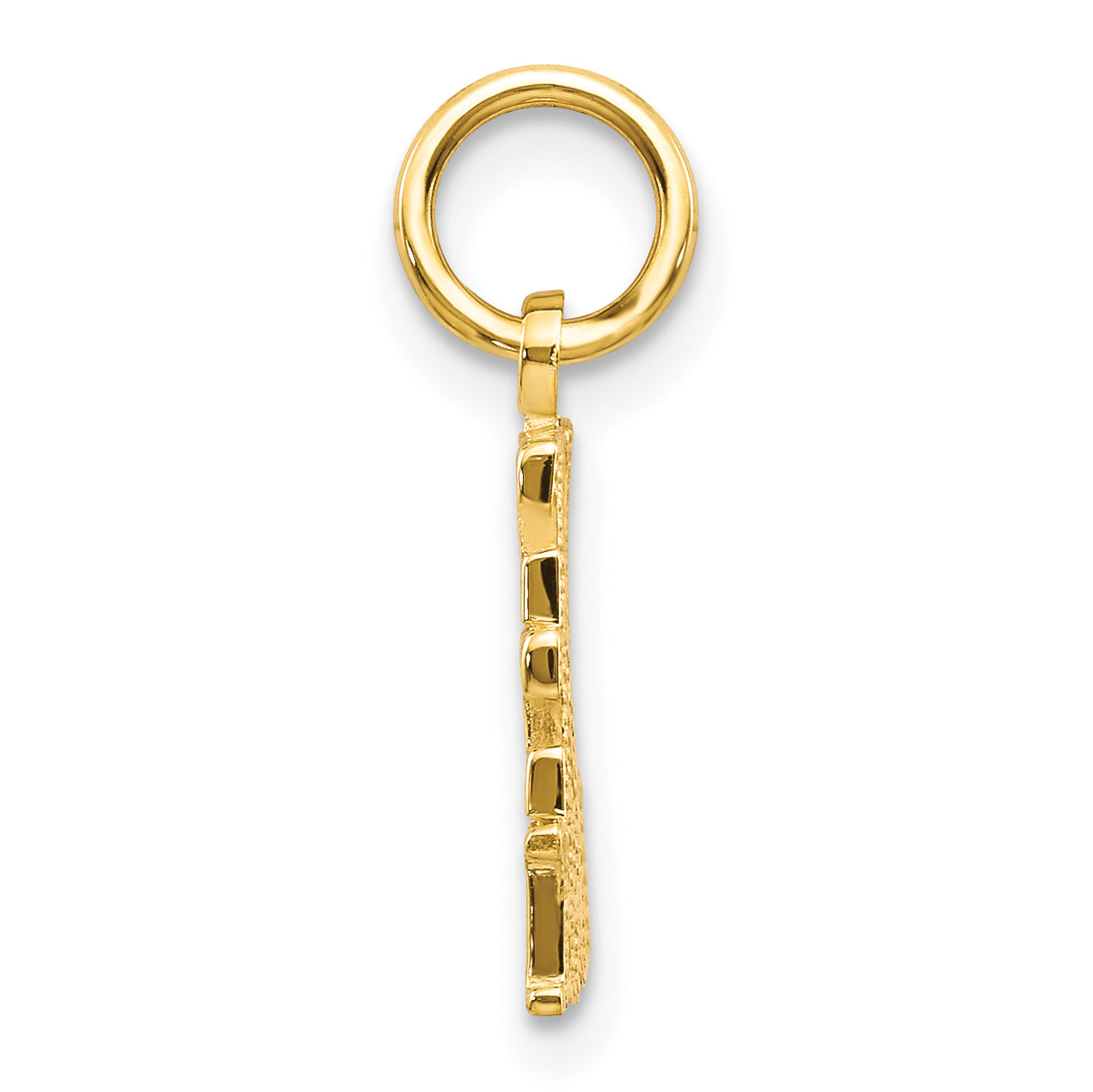 10k Yellow Gold LIVE LOVE LAUGH Charm