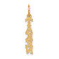 10k Yellow Gold Talking - TAKEN Charm