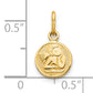 10k Yellow Gold Angel Charm