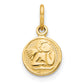 10k Yellow Gold Angel Charm