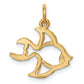 10k Yellow Gold Fish Charm