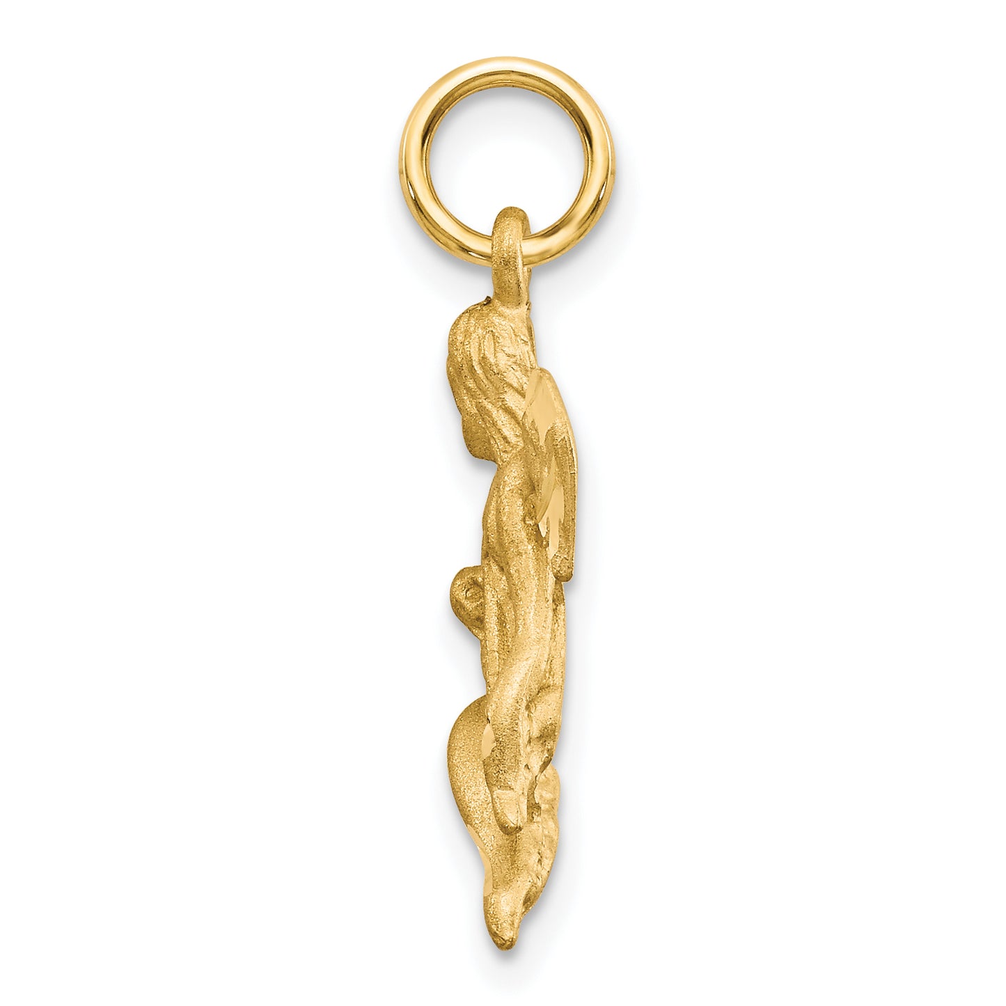 10k Yellow Gold Angel Charm