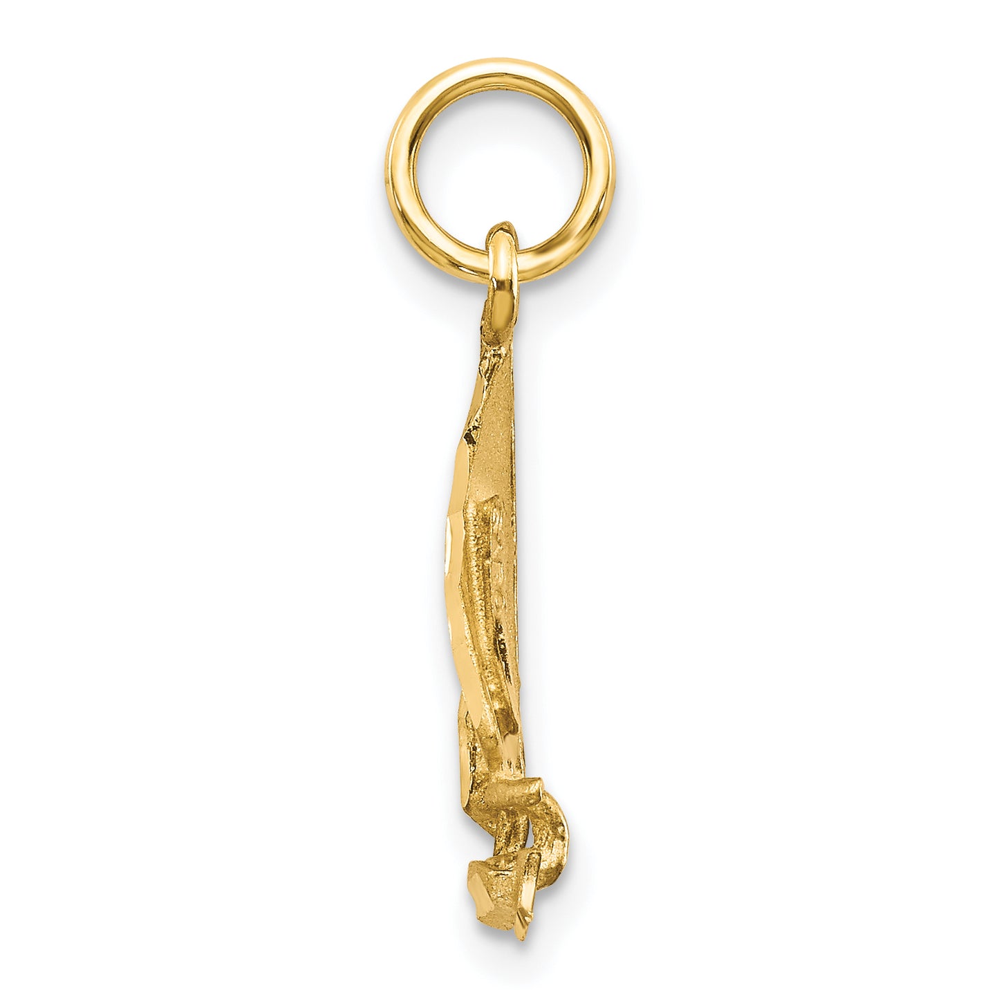 10k Yellow Gold Sailboat Charm