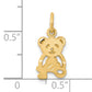 10k Yellow Gold Teddy Bear Charm