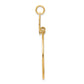 10k Yellow Gold LIVE LOVE LAUGH Charm Holder