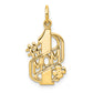 10K Yellow Gold #1 Mom Charm