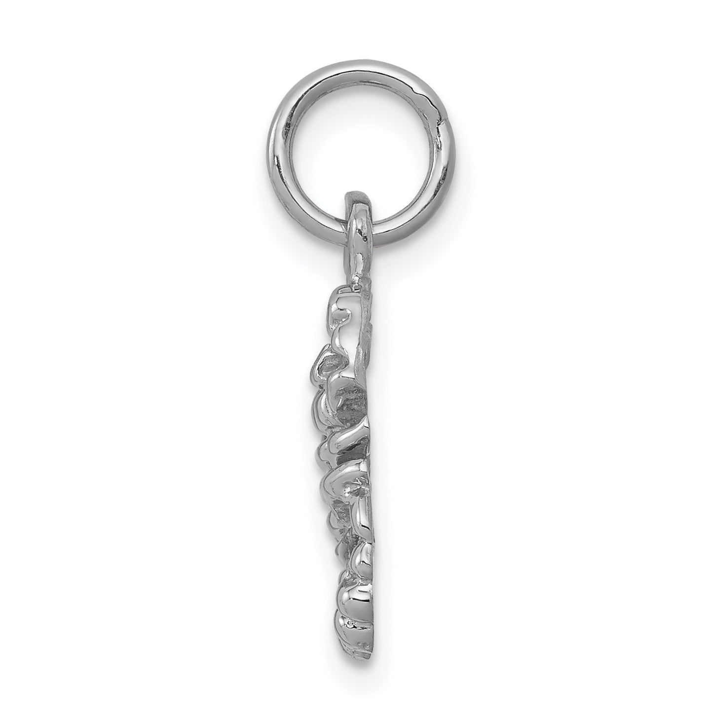 10K White Gold Scorpion Charm