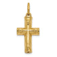 14k Yellow Gold Sentimental Expressions 14K Cross Ash Holder Pendant