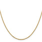 16 Inch 14K 1.7mm Flat Cable Chain