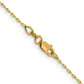 18 Inch 14K 1mm D/C Open Long Link Cable Chain