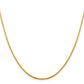 24 Inch 14K 1.95mm Flat Cable Chain