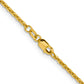 16 Inch 14K 1.95mm Flat Cable Chain