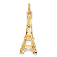 14k Yellow Gold 14k Eiffel Tower Charm