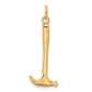 14k Yellow Gold 14K 3D Hammer Charm