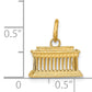 14k Yellow Gold 14k Lincoln Memorial Charm