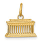 14k Yellow Gold 14k Lincoln Memorial Charm