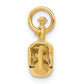 14k Yellow Gold 14K  3D Gondola Charm