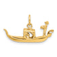 14k Yellow Gold 14K  3D Gondola Charm