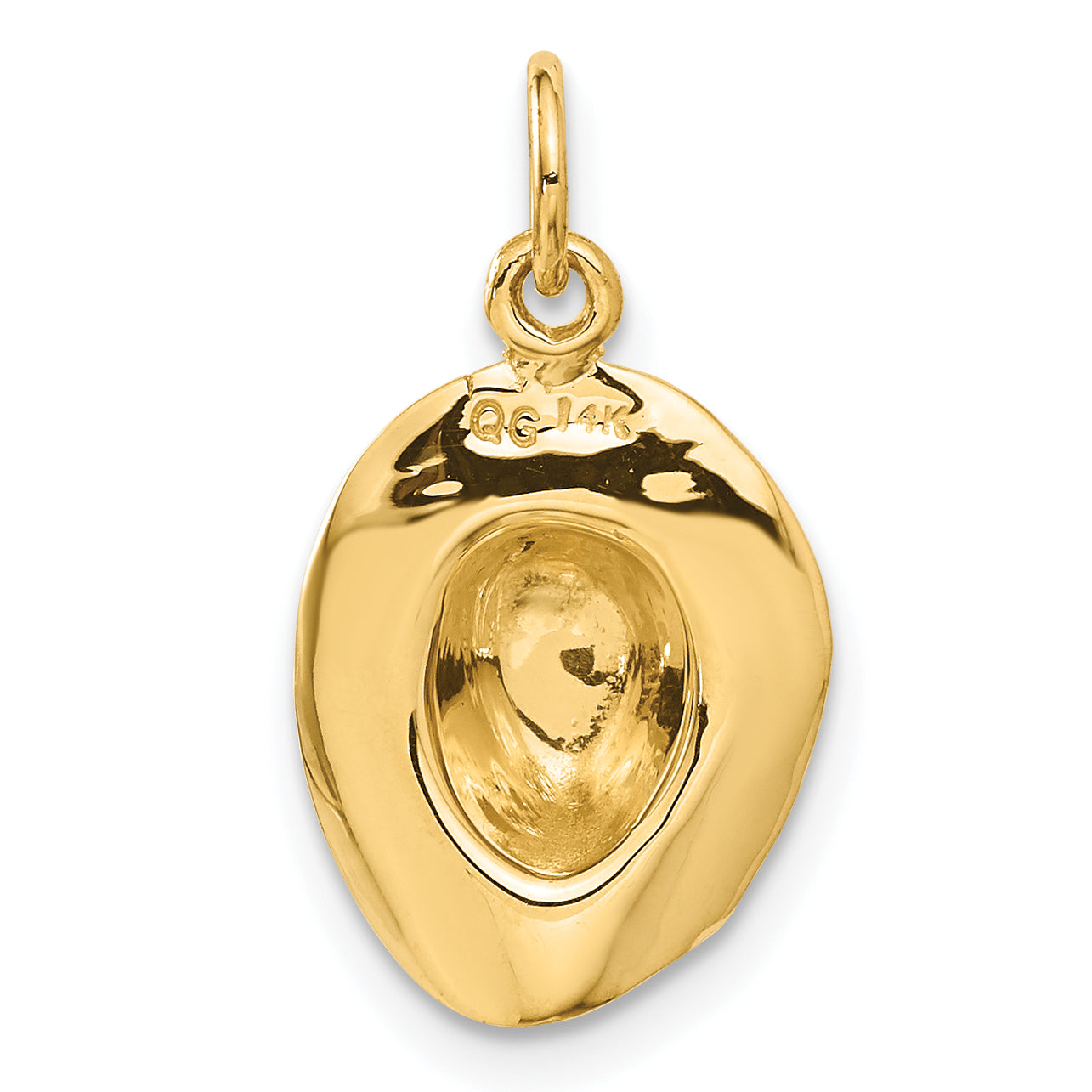 14k Yellow Gold 14k Hat Charm