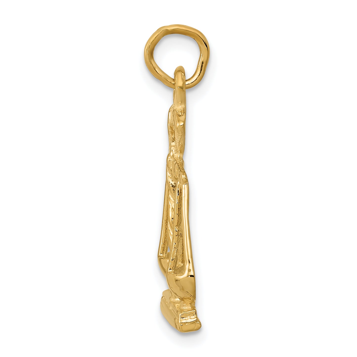 14k Yellow Gold 14k Scales Of Justice Charm