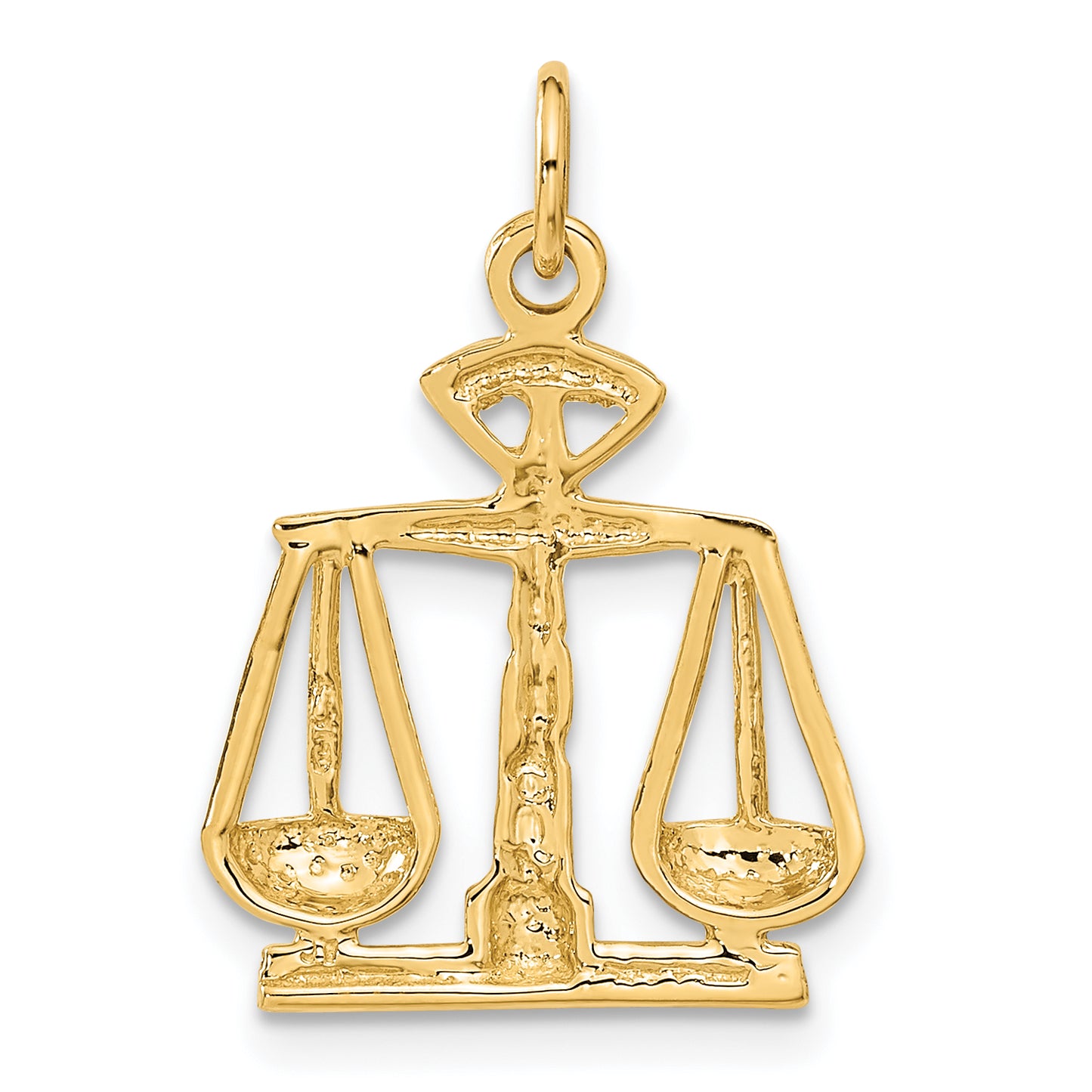 14k Yellow Gold 14k Scales Of Justice Charm