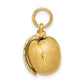 14k Yellow Gold 14k Peach Charm