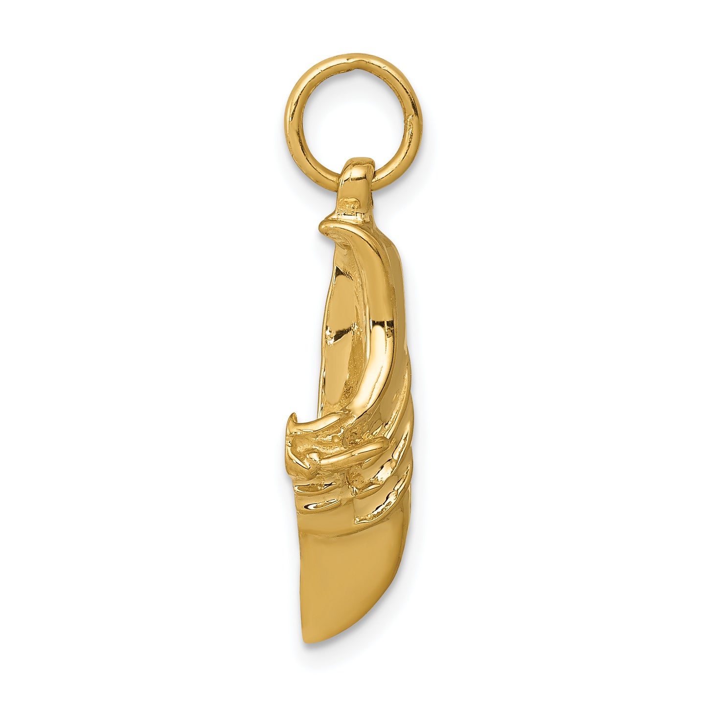 14k Yellow Gold 14k Jogging Shoe Charm