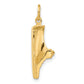 14k Yellow Gold 14k Jogging Shoe Charm