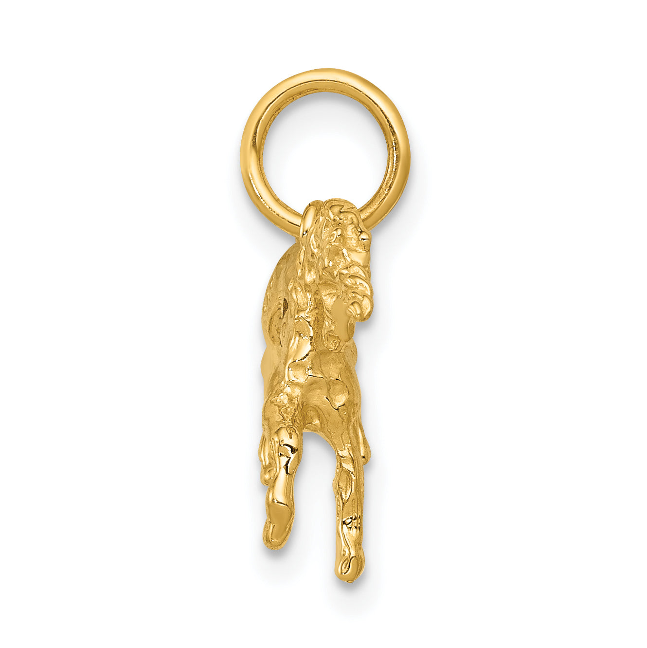 14k Yellow Gold 14k Unicorn Charm