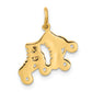 14k Yellow Gold 14k Roller Skates Charm