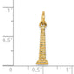 14k Yellow Gold 14K 3D Washington Monument Charm