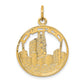 14k Yellow Gold 14k Chicago Skyline Charm