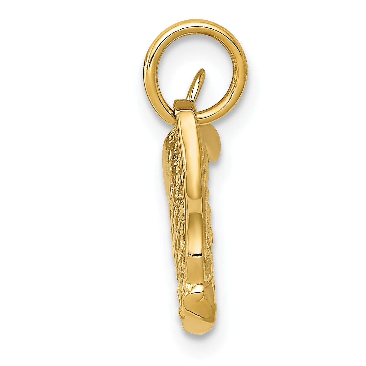 14k Yellow Gold 14k 3-D Golf Bag Charm