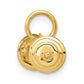 14k Yellow Gold 14K 3D Barbell Charm