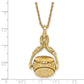 Fashion 1928 Jewelry Gold-Tone Three Sided Spinning Floral Pattern Oval 13mm Lockets 30 Inch Necklace Holds 6 Photos