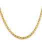 14K Yellow Gold 18 Inch 4mm Byzantine With Lobster Clasp Chain