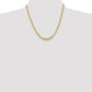 14K Yellow Gold 20 Inch 4mm Byzantine With Lobster Clasp Chain