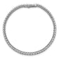 14k White Gold 5 Ct. Lab Grown Diamond VS/SI+ G+ Princess Tennis Bracelet