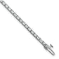 14k White Gold 5 Ct. Lab Grown Diamond VS/SI+ G+ Emerald Tennis Bracelet