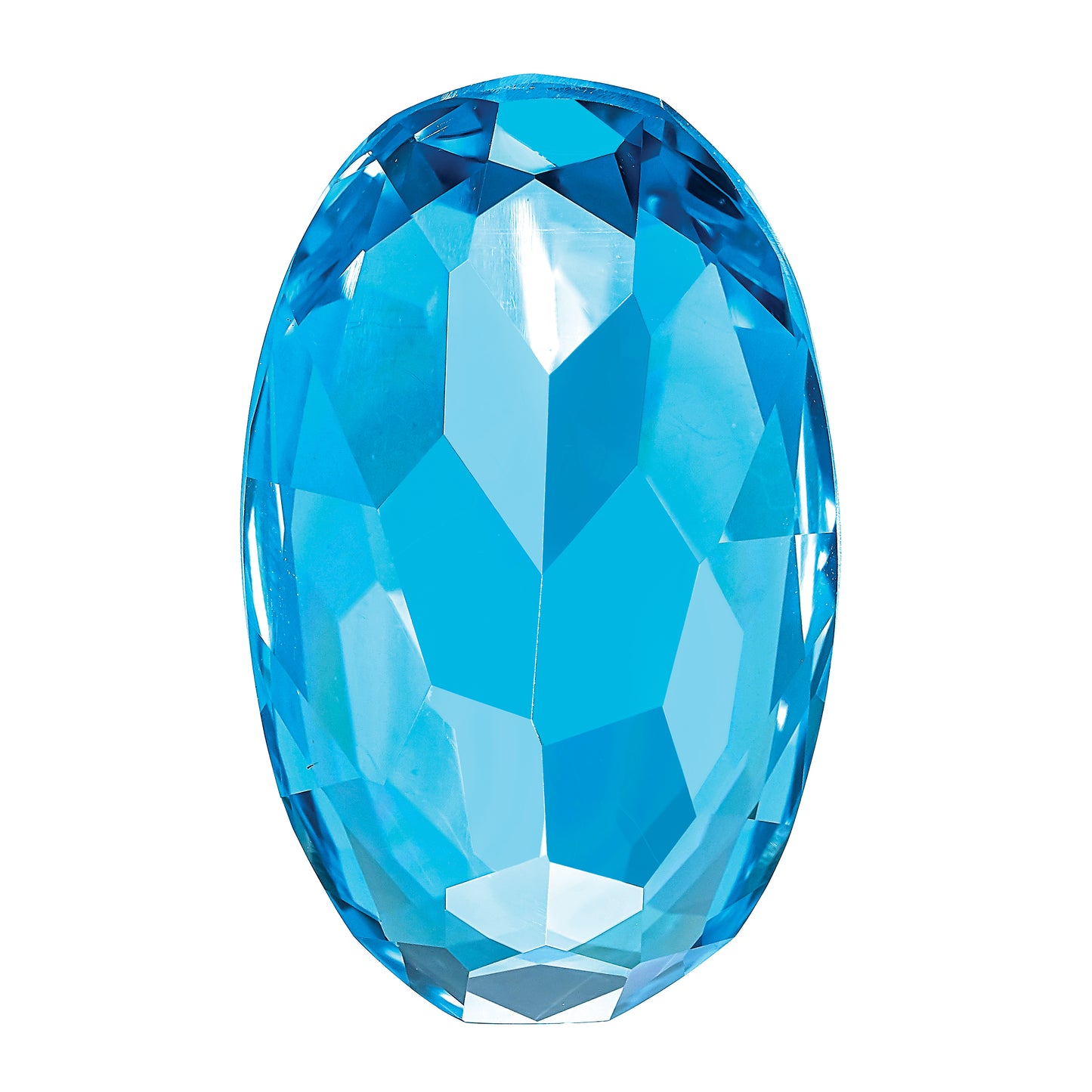 Gemstone Swiss Blue Topaz Aa Quality 20X10mm Oval