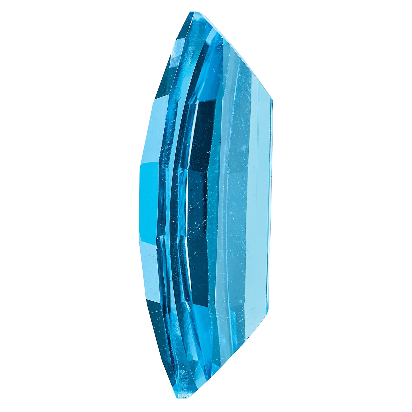 Gemstone Swiss Blue Topaz Aa Quality 20X10mm Barrel