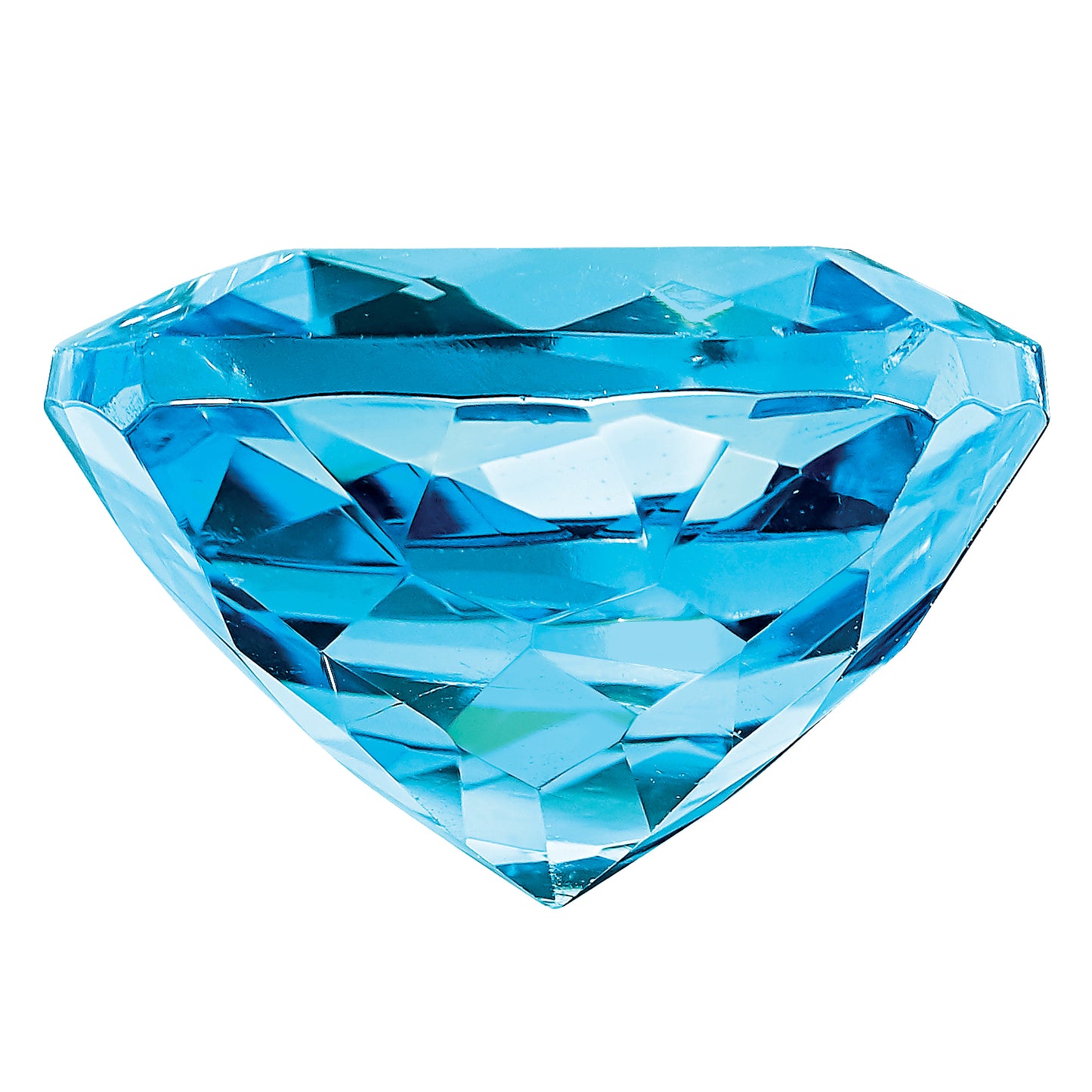 Gemstone Swiss Blue Topaz Aa Quality 9mm Antique Cushion