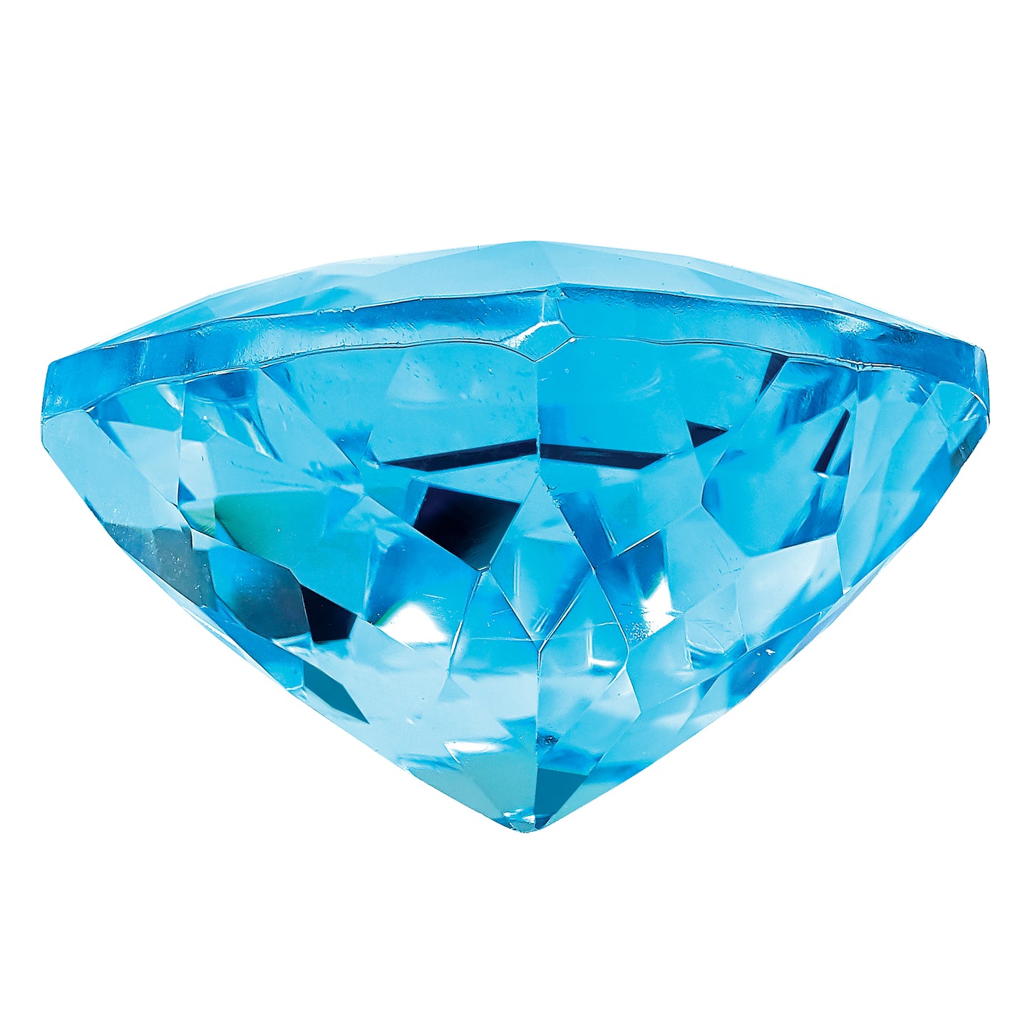 Gemstone Swiss Blue Topaz Aa Quality 5mm Antique Cushion