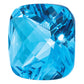 Gemstone Swiss Blue Topaz Aa Quality 5mm Antique Cushion Checkerboard